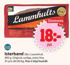 Extra - Isterband