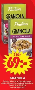 Paulins - Granola