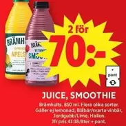 JUICE, SMOOTHIE