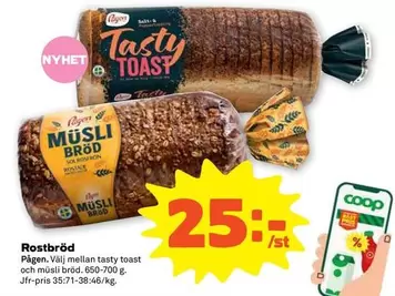 Pågen - Rostbröd