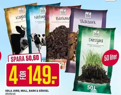 ODLA Jord, Mull, Bark & Gödsla