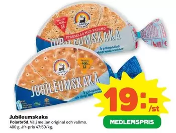 Polarbröd - Jubileumskaka
