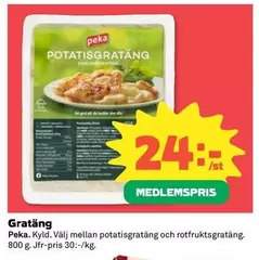 Peka - Potatisgratäng