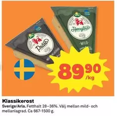 Arla - Klassikerost
