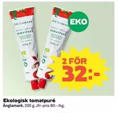 Änglamark - Ekologisk tomatpuré