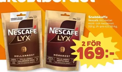 Nescafe - Snabbkaffe