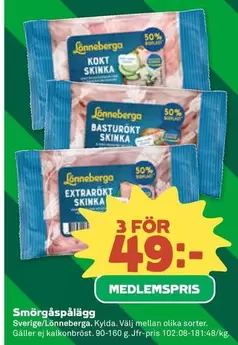 Lönneberga - Smörgåspålägg