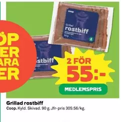 Coop - Grillad rostbiff