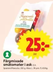 Färgmixade småtomater