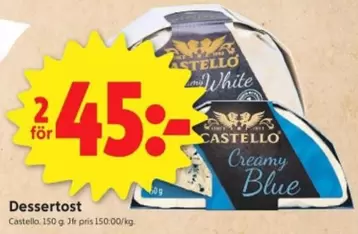 Castello - Dessertost
