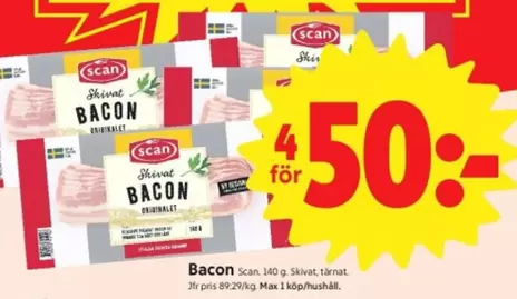 Scan - Bacon Skivat