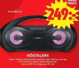 HÖGTALARE