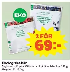 Änglamark - Ekologiska bär