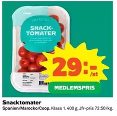 Coop - Snacktomater
