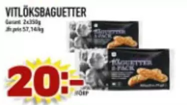 VITLÖKSBAGUETTER