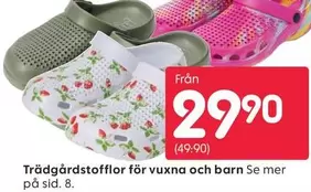 Mer - Trädgårdstofflor