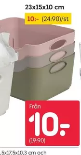 Storage boxes