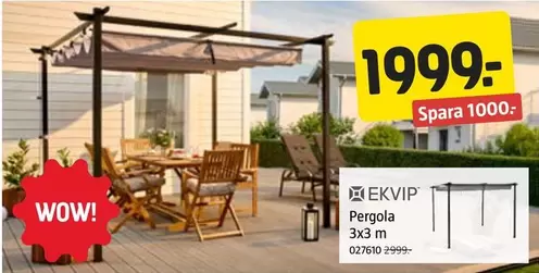 Pergola 3x3 m 027610 2999-