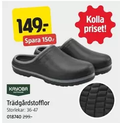 Trädgårdstofflor 018740