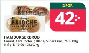 Garant - HAMBURGERBRÖD
