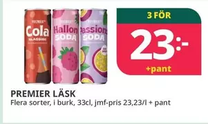 Premier - PREMIER LÄSK