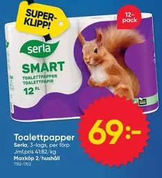 Serla - Toalettpapper