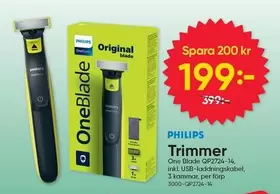 philips - One Blade Trimmer QP2724-14