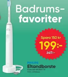 philips - Eltandborste Sonicare HX3641/31
