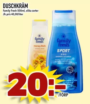 Family Fresh - DUSCHKRÄM