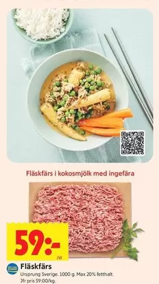 Fläskfärs