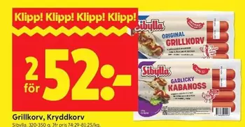 Grillkorv, Kryddkorv