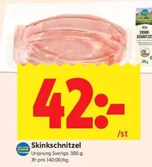 Skinkschnitzel
