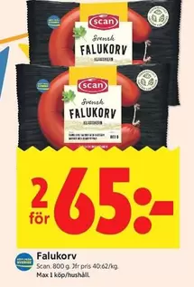 Scan - Falukorv