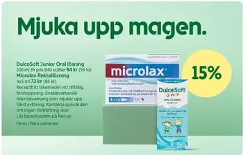 Junior Oral lösning, Rektallösning