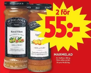 ST. DALFOUR - Marmelad