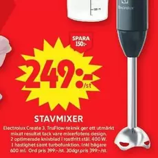 Electrolux -  Create 3 Stavmixer