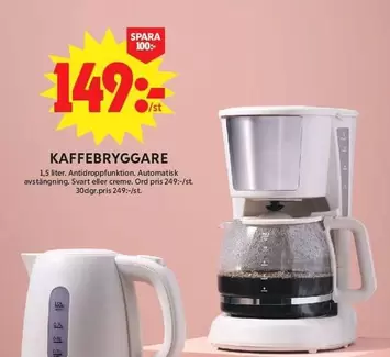 KAFFEBryggare