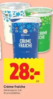 Skånemejerier - Crème fraîche