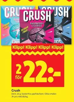 Crush Raspberry Licorice