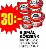 Risifrutti - RISMÅL KÖRSBÄR