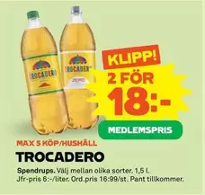 spendrups - Trocadero