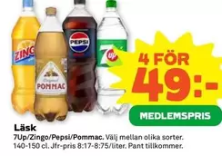 Pepsi - 7Up/Zingo//Pommac