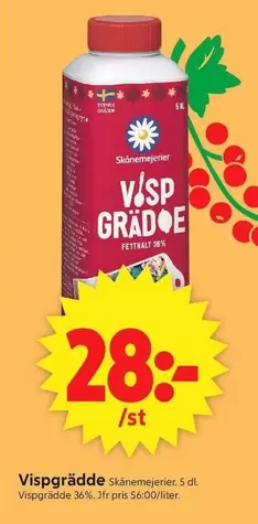 Skånemejerier - Vispgrädde