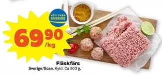 Fläskfärs