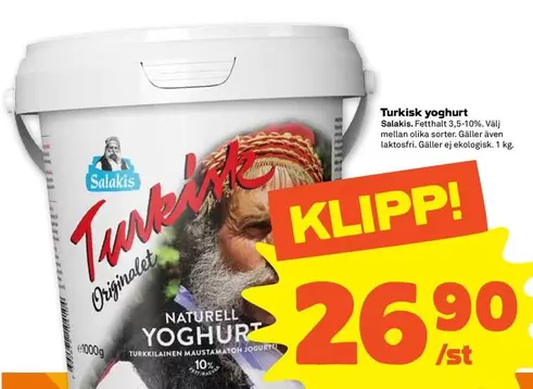 Turkiskt yoghurt