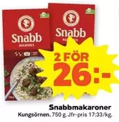 kungsörnen - Snabbmakaroner
