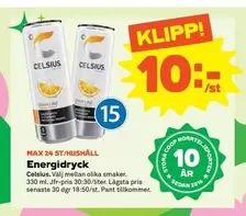 Celsius - Energidryck