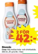 Coop - Toffee Sauce / Choco Sauce