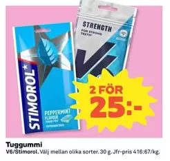 Stimorol - Tuggummi V6