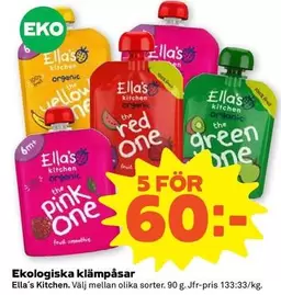 EKO - Ekologiska klämpåsar